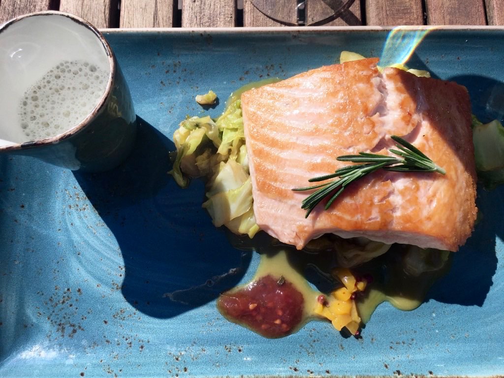Spiekeroog, Salmon steak