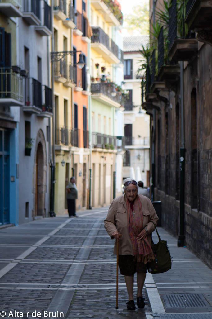 Pamplona, Alleys
