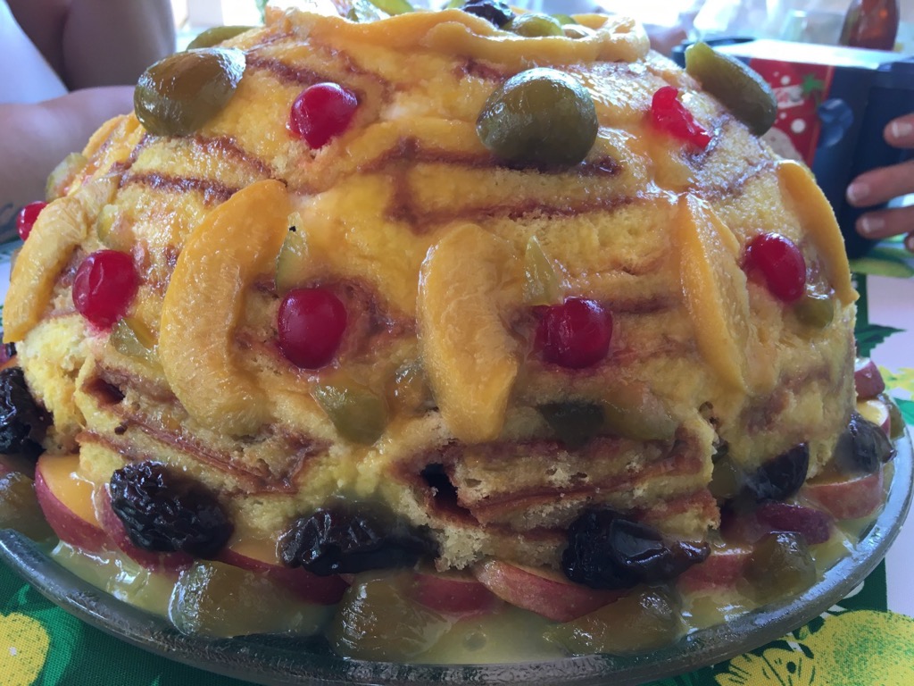 Fruit cake, Brazil