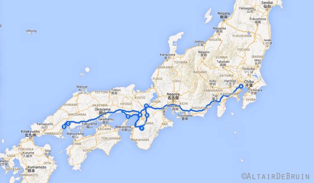 Tokyo and Kyoto