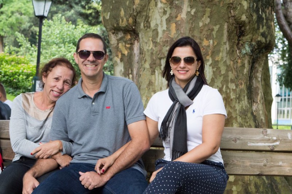 Family visiting