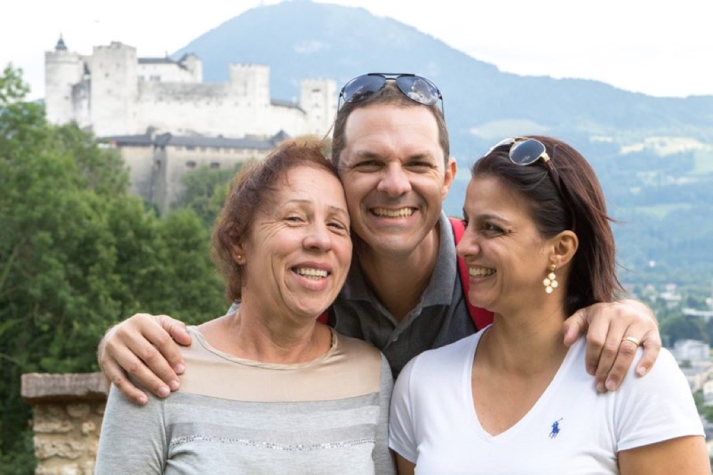 Family visiting