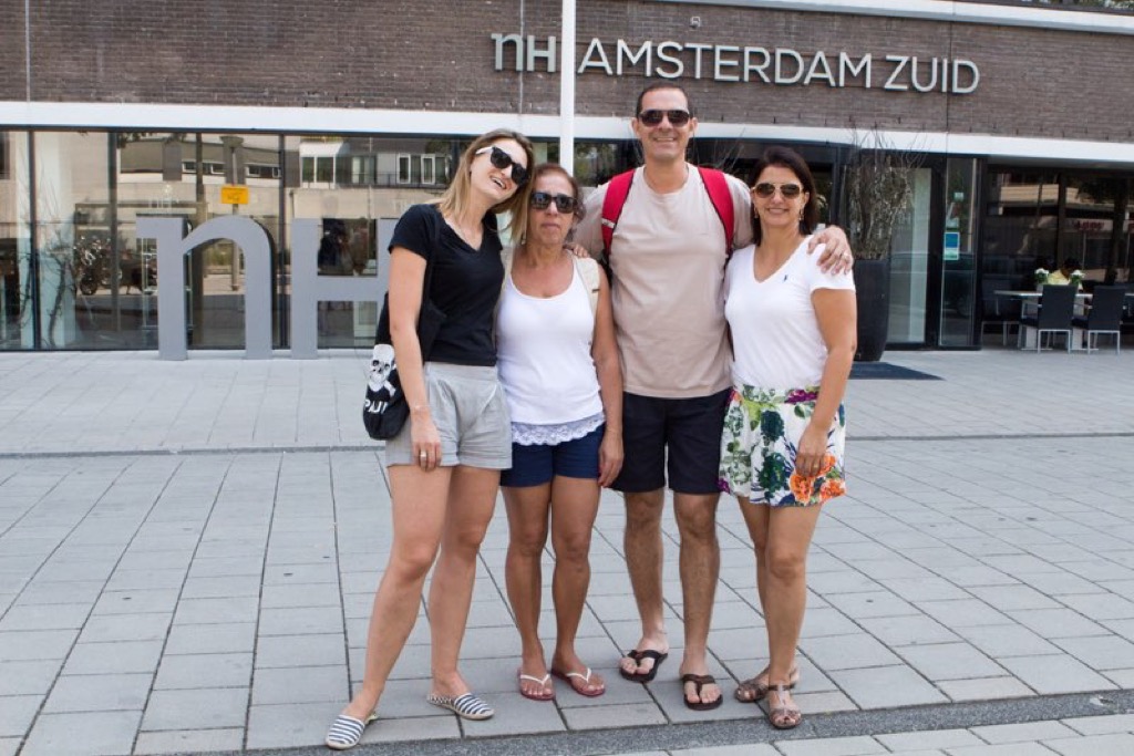 Family visiting